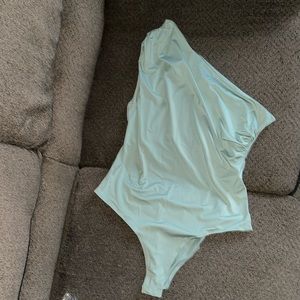 One shoulder bodysuit